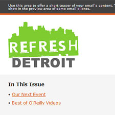 Refresh Detroit Newsletter