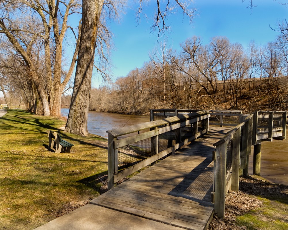 Photo of the Week Big Rapids Riverwalk Lireo Designs
