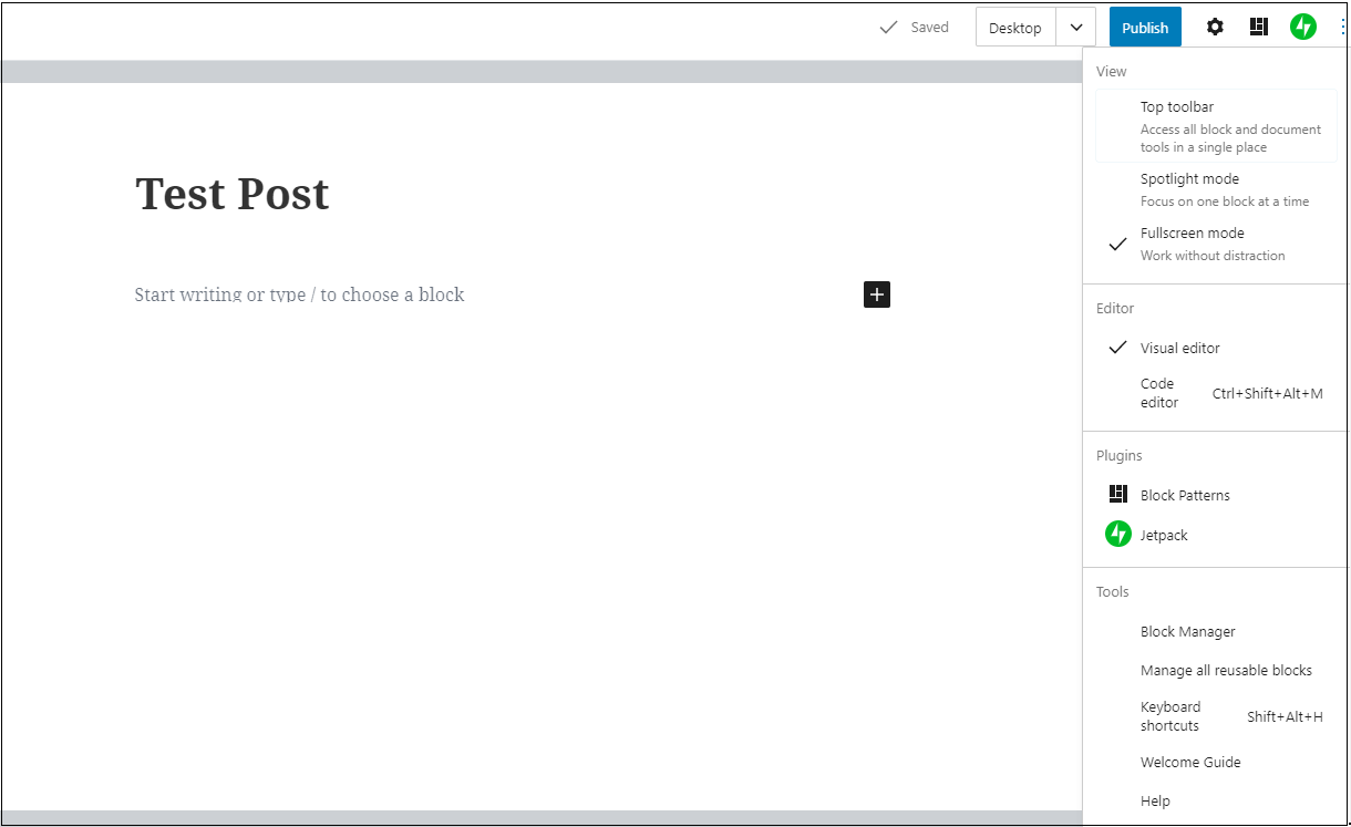 What You Need to Know about WordPress 5.4 Block Editor Fullscreen Mode