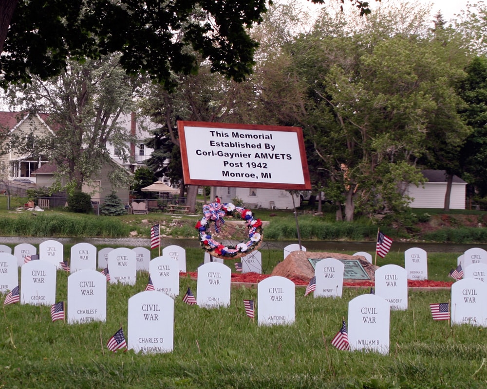 Soldiers and Sailors Park, Monroe Michigan