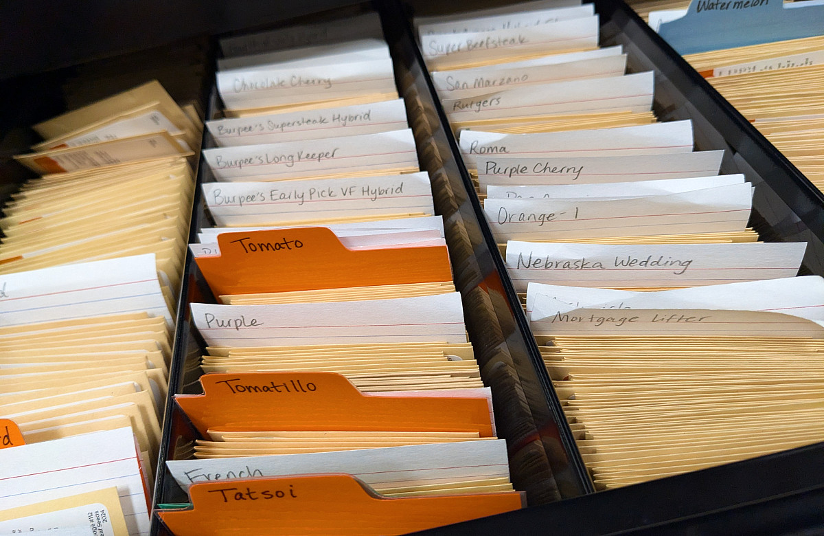 Seed Library Instruction Label Photo of the Week: Seed Libraries - Lireo Designs
